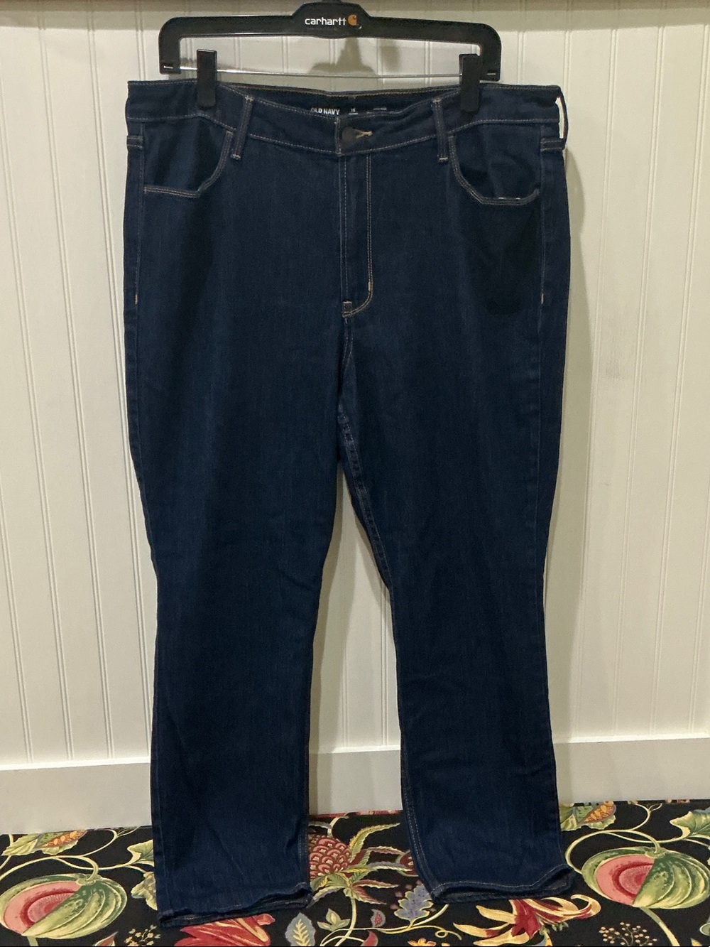 Old Navy Women’s Dark Blue Relaxed Jeans